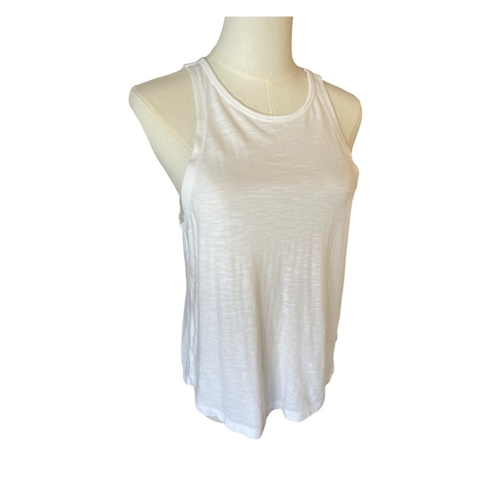 Zella White Sleeveless Tank Top Womens Size XS NWT - Picture 5 of 7